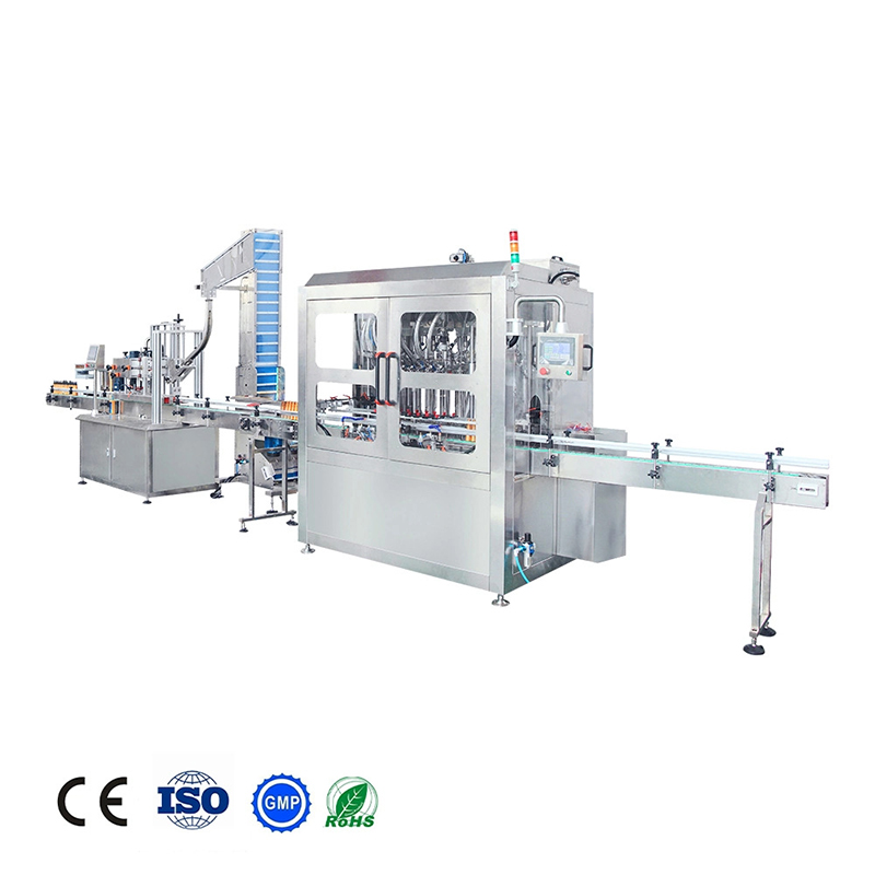 Pramoninė butelių pildymo mašina